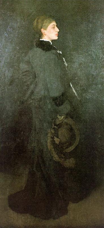 James Abbott McNeil Whistler Arrangement in Brown and Black